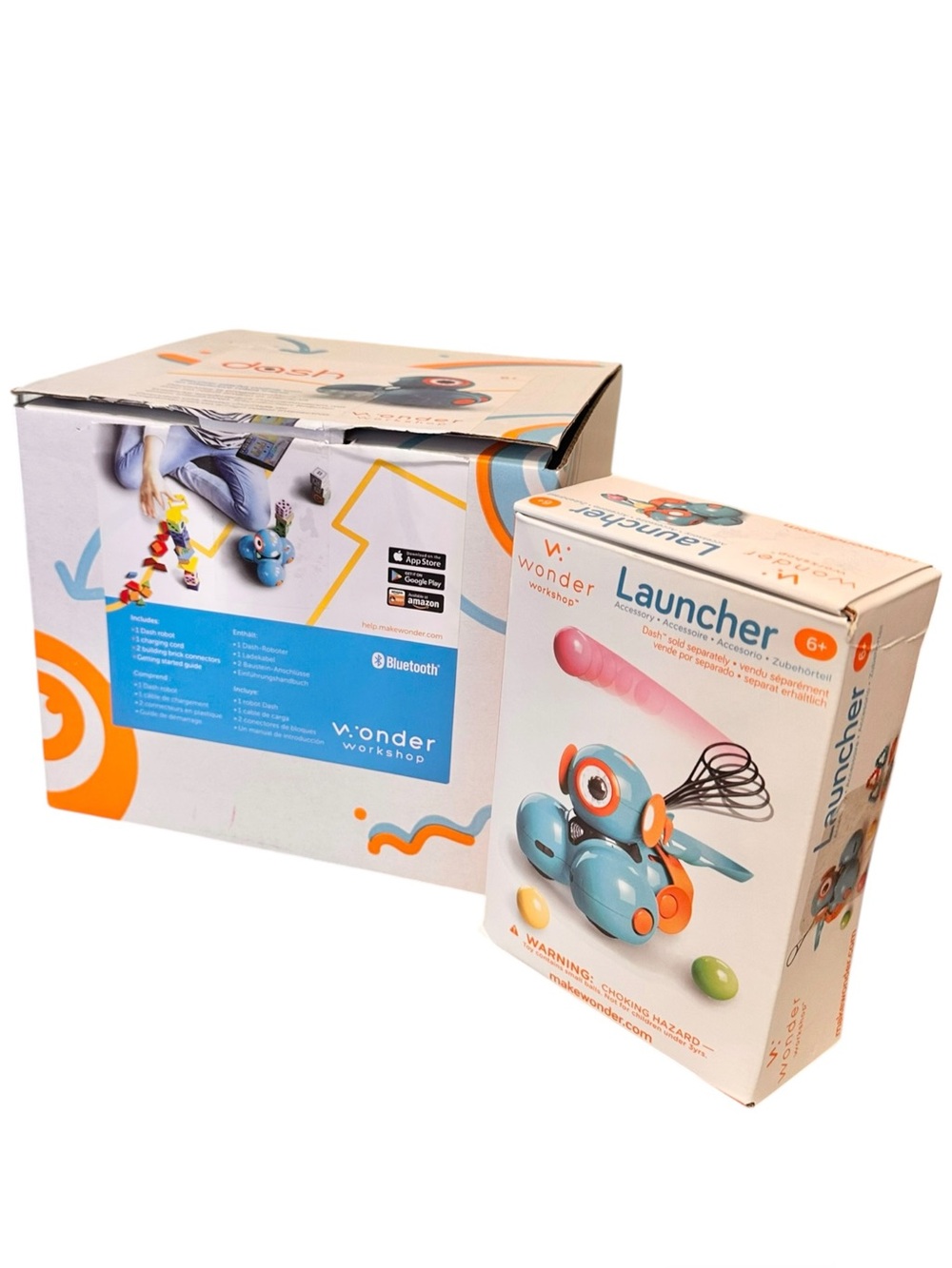 Wonder Workshop Dash Robot & Launcher Bundle